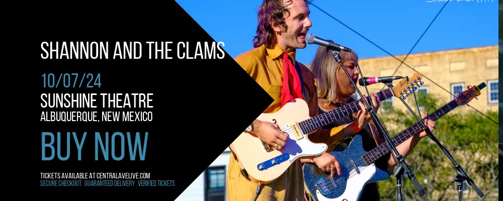 Shannon and the Clams at Sunshine Theatre